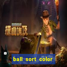 ball sort color water puzzle